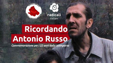 Francavilla Ricorda Il Giornalista Antonio Russo A 22 Anni Dalla Scomparsa