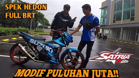 REVIEW SATRIA FUFI WIDODARI MODIF PULUHAN JUTA HARIAN TOURING