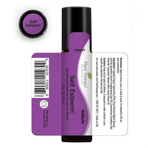 Self Esteem Essential Oil Pre Diluted Roll On Plant Therapy