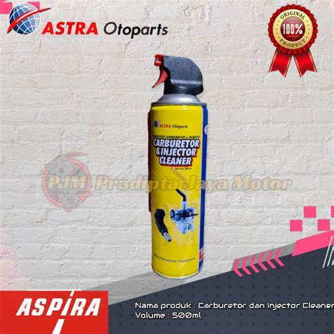 Jual Carburator Dan Injector Cleaner 500ml ASPIRA Pembersih Karbu