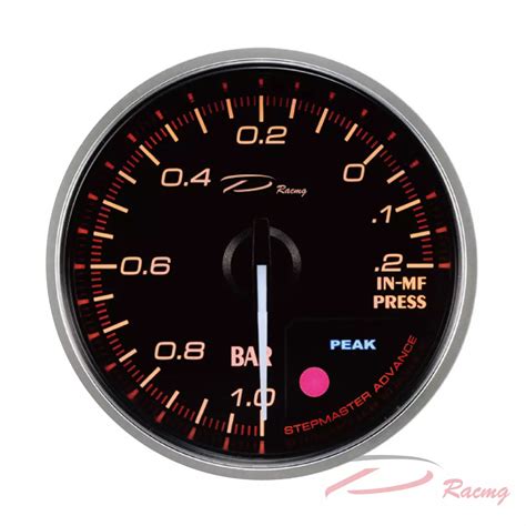 Depo Racing Digital In Hg Vacuum Pressure Gauge Meter With Sensor