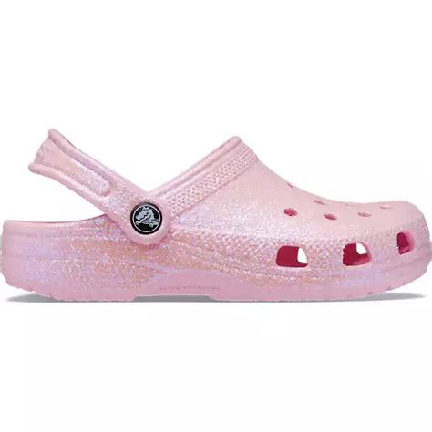 Crocs Kids Classic Glitter Iii Clogs Free Shipping At Academy