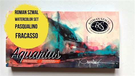 Roman Szmal Aquarius Watercolor Paint Review Pasqualino Fracasso Set Youtube