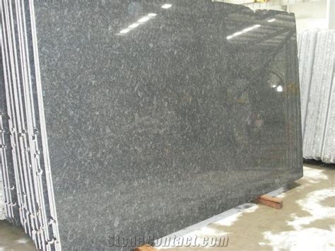 Steel Grey Granite Slabs India Grey Granite From France