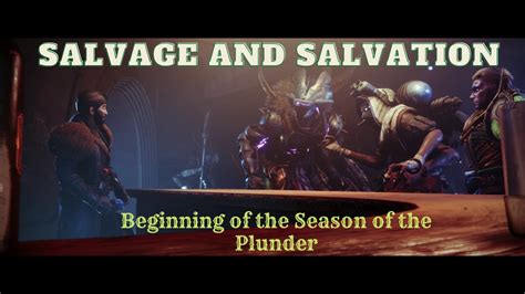 Light Awaits Salvage And Salvation Spider Returns Destiny 2 Season Of The Plunder Youtube