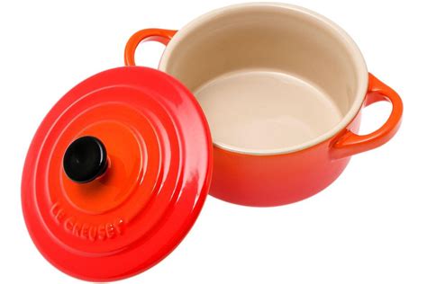 Le Creuset Mini Cocotte 10 Cm 0 25L Orange Red Advantageously