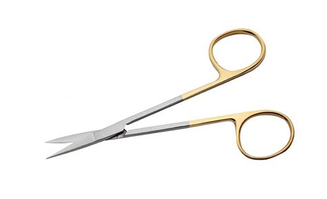 Ems Tungsten Carbide Iris Scissors Mm Straight