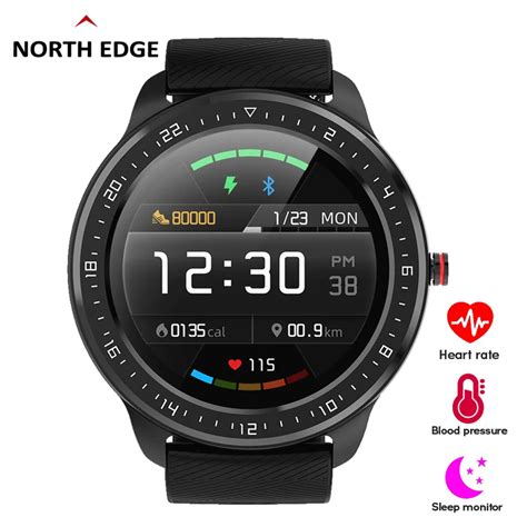 NORTH EDGE Reloj Inteligente Para Hombre Accesorio De Pulsera