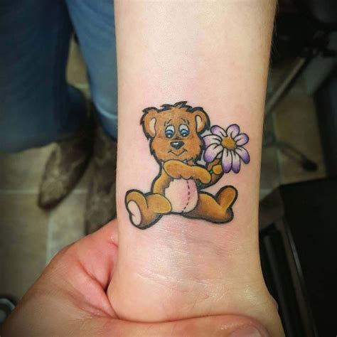 Lovable Teddy Bear Tattoo Designs With Meanings And Ideas Body