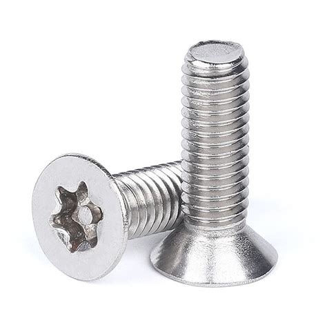 SS304 A2 70 Stainless Steel Torx Countersunk Head Security Machine Screw