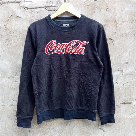 Coca Cola Crewneck Men S Fashion Men S Clothes Outerwear On Carousell