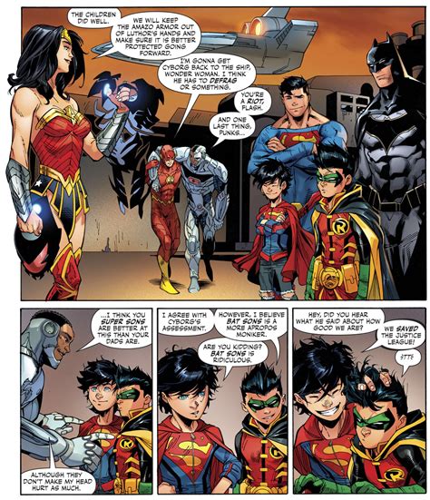 Super Sons 16 Why Is Jon And Damian But Mostly Jon So Cute