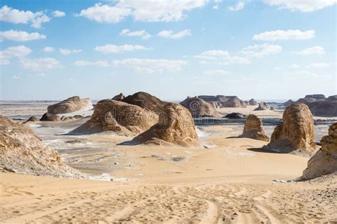 Désert Blanc Occidental Sahara Égypte Image stock Image du egypte