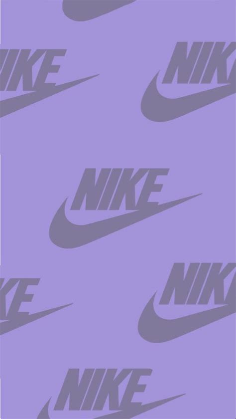 Nike Logo Purple Wallpaper