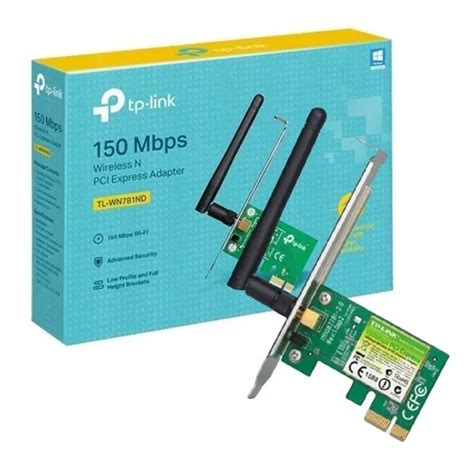 Placa De Rede Wireless Pci Express N M Tl Wn Nd Parcelamento Sem