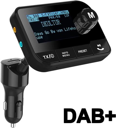 Blufree Mise Jour En Voiture Dab Dab Adaptateur Pour Autoradio