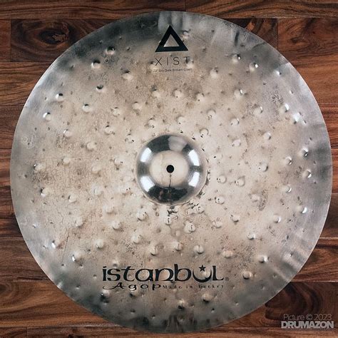 ISTANBUL AGOP 22 XIST DARK DRY BRILLIANT CRASH CYMBAL Reverb