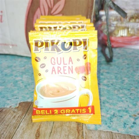 Jual Kopi Gula Aren PIKOPI 1 Renteng 15 Sachet 22 Gram Shopee