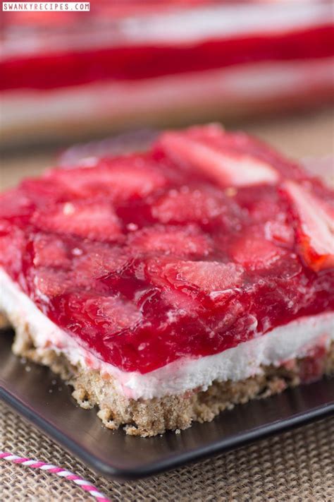 Strawberry Pretzel Salad Swanky Recipes