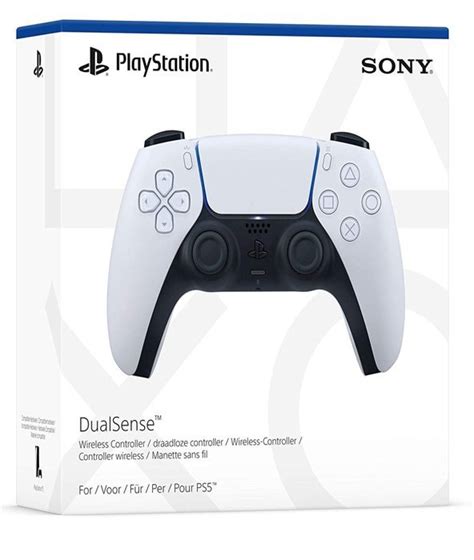 PlayStation 5 DualSense Wireless Controller – White – KHANANI STORE | GAMING STORE