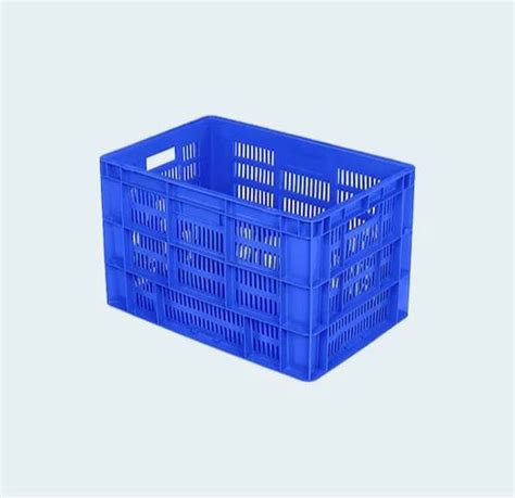 Blue Supreme Plastic Crates Ssp Outer Dimension Lxwxh X