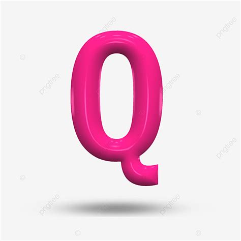 Q D Transparent Png D Capital Letter Q Isolated On A Transparent