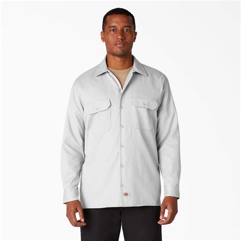 Long Sleeve Work Shirt Mens Shirts Dickies