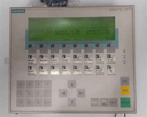 Panel Operatorski Siemens Simatic Op Pp S Upsk Olx Pl