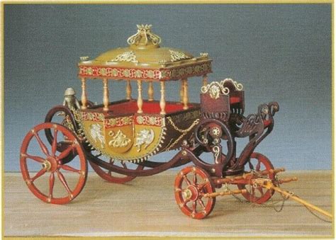 Egyptian Royal Carriage Wooden Model Kit - Amati (1601/01)