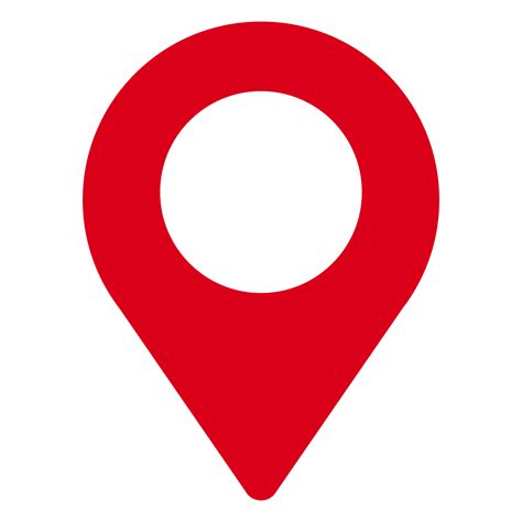 Location Map Marker Icon Symbol On Transparent Background 17178337 Png