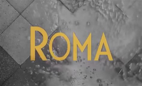 Roma teaser trailer delivered online by filmmaker Alfonso Cuarón