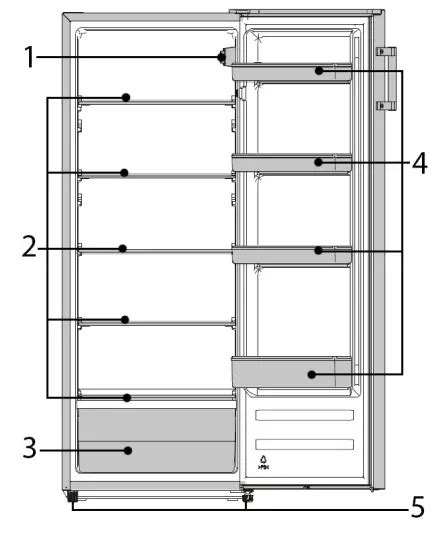 Bomann Vs Household Larder Fridge Instruction Manual