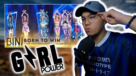 Dancer Reacts To Bini Performs Born To Win At Asap │ Fancam │ Point To