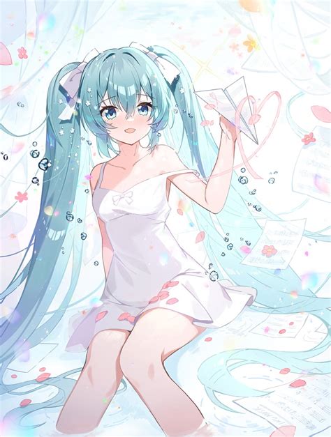 初音ミク「初音ミク16周年記念イラストコンテストにて「初音ミク16周年賞」を頂きました あ」applecaramel🍎のイラスト