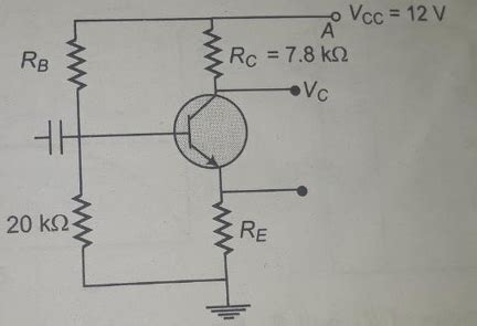 Solve This Question For The Transistor Circuit Shown In Figure