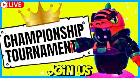 LIVE Fall Guys Championship Tournament Custom Matches With Viewers