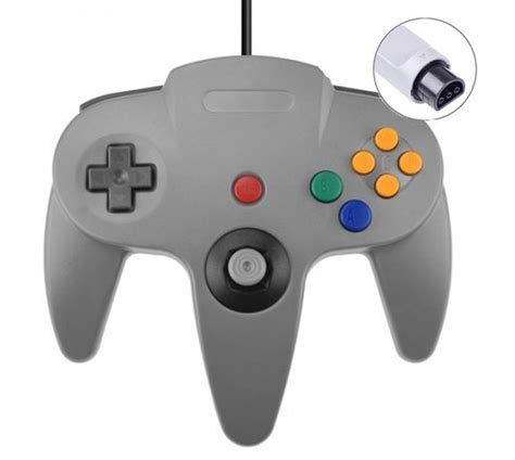 Neuer Nintendo 64 [n64] Controller Grey ⭐ Nintendo 64 [n64