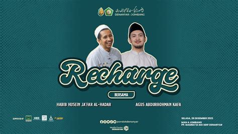 LIVE RECHARGE BARENG HABIB HUSEIN JA FAR 2023 YouTube