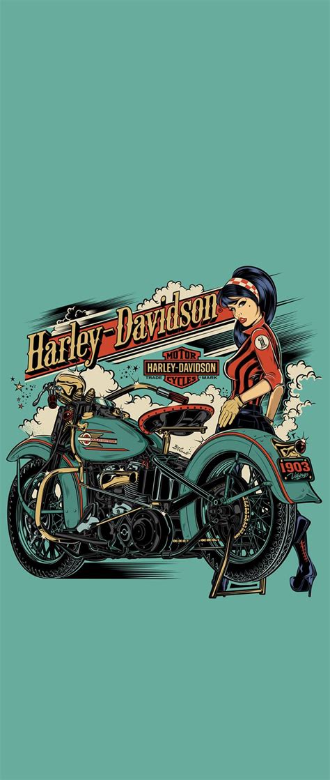 Harley Phone Wallpapers Harley Davidson Wallpaper Harley Davidson