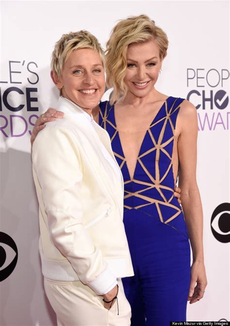 Ellen DeGeneres And Portia De Rossi Steal The Show At The People's ...