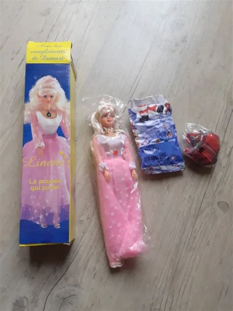 Ancien Jouet Vintage Linette La Poup E Qui Parle Offert Par Damart