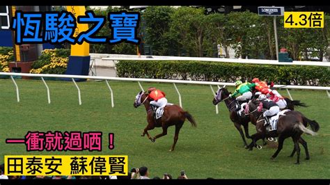 恆駿之寶 E311田泰安蘇偉賢快活谷賽馬凱旋門頭馬相現場版 2023 10 29 第3場 Youtube