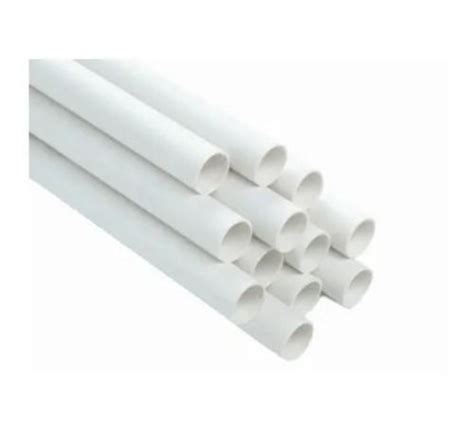 White Meter Mm Thick Mm Round Pvc Electrical Conduit Pipe At