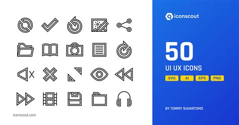 Download UI UX Icon pack Available in SVG, PNG & Icon Fonts