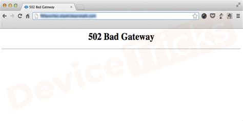 Cómo Solucionar El Error 502 Bad Gateway