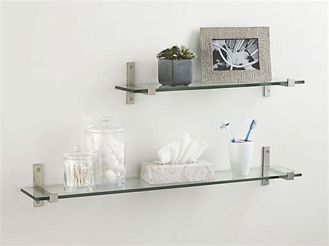 40 The Best Bathroom Glass Shelves Design Ideas Floating Glass Shelves Floating Shelves