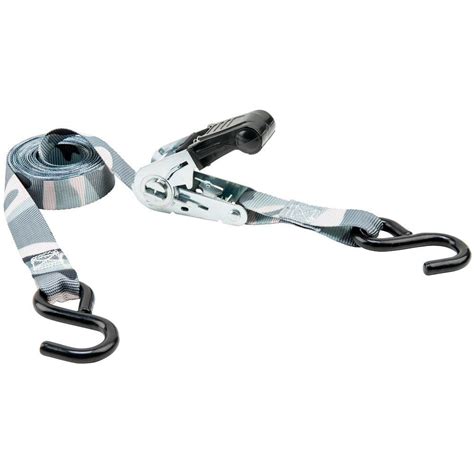 Keeper 1 In X 12 Ft 500 Lbs Keeper Polar Camo Ratchet Tie Down Strap