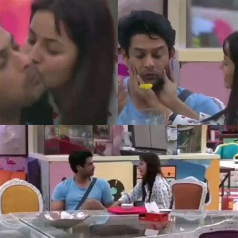 Bigg Boss 13 Shehnaaz Gill Showers Kisses On Sidharth Shukla Says