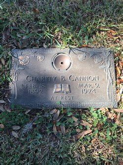 Charity Bethany Chat Creech Cannon 1892 1974 Memorial Find A Grave