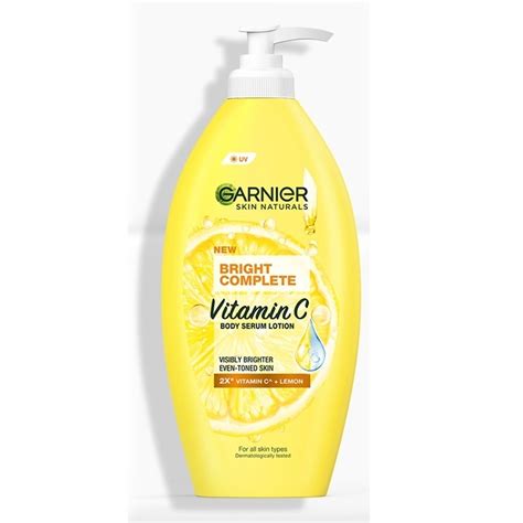 GARNIER SKIN NATURALS BRIGHT COMPLETE VITAMIN C BODY SERUM LOTION